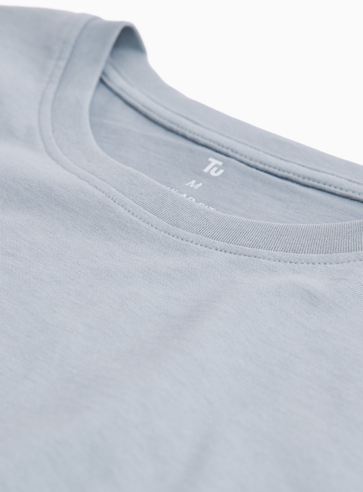 Light Blue Regular Fit T-Shirt XXXL - Image 4 thumbnail